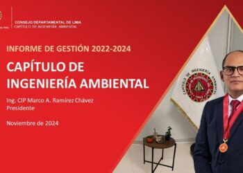 Resumen del Informe de Gestión 2022-2024 del Capítulo de Ingeniería Ambiental