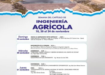 Semana del Capítulo de Ingeniería Agrícola 2024 / Del 20 al 24 de noviembre