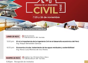 Semana de la Ingeniería Civil 2024: Conferencias y Reconocimientos a la Excelencia Profesional