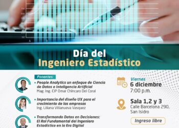 Día del Ingeniero Estadístico / Viernes 6 de diciembre – 7:00 p.m.