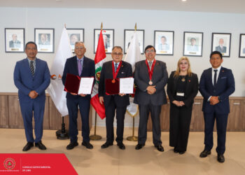 El Colegio de Ingenieros del Perú – Consejo Departamental de Lima y la Universidad Autónoma del Perú firmaron un convenio marco de cooperación interinstitucional