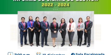 El Capítulo de Ingeniería de Industrias Alimentarias y Agroindustrias presentará : «El Informe de Gestión 2022 – 2024» / Viernes 13 de diciembre – 7:00 p.m.