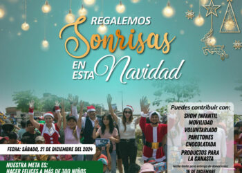 “Regalemos Sonrisas en esta Navidad” / Sábado 21 de diciembre