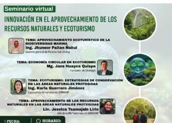 Seminario virtual: «Innovación en el aprovechamiento de los recursos naturales y ecoturismo» / Viernes 13 de diciembre – 6:00 p.m.