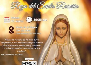 ¨Rezo del Santo Rosario¨ / Sábado 1 de marzo – 10:30 a.m.