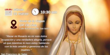 ¨Rezo del Santo Rosario¨ / Sábado 1 de marzo – 10:30 a.m.