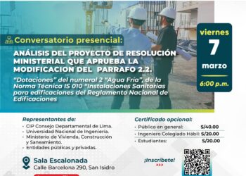 Conversatorio presencial «Análisis del Proyecto de Resolución Ministerial que aprueba la modificación del párrafo 2.2» / Viernes 7 de marzo – 6:00 p.m.