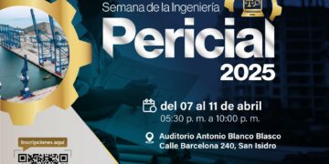Semana de la Ingeniería Pericial 2025 / Del 7 al viernes 11 de abril