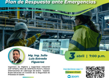 Conferencia «Plan de respuesta ante emergencias»  / Jueves 3 de abril – 7:00 p.m.