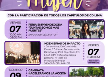 El Comité de Damas del CIP Lima conmemora el Día Internacional de la Mujer con una semana de actividades
