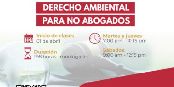 Curso de Especialización «Derecho ambiental para no abogados»/del 1 de abril al 16 de septiembre de 2025