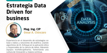 Webinar «Estrategia Data Driven for Business» / Lunes 13 de mayo – 7:00 p.m.