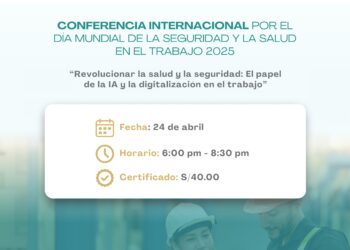 Conferencia internacional «Revolucionar la salud y la seguridad: el papel de la IA y la digitalización en el trabajo» / Jueves 24 de abril – 6:00 p.m.
