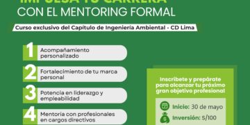 Curso «1er Programa de Mentoring Ambiental Formal»/ Viernes 30 de mayo – 8:00 p.m.