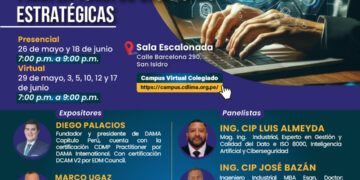 Curso «Gestión y Gobierno de Datos para la Toma de Decisiones Estratégicas»/ Lunes 26 de mayo – 7:00 p.m.