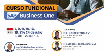 Curso «Funcional SAP Business One» / Inicio 7 julio –  7:30 p.m.