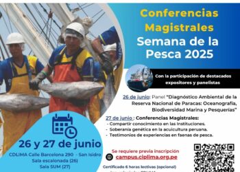 Conferencias Magistrales «Semana de la Pesca 2025» / Jueves 26 y viernes 27 de junio – 7:00 p.m.