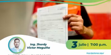 Conferencia «Requerimientos de INDECI y municipalidades para la licencia ITSE» / Jueves 3 de julio – 7:00 p.m.