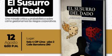 Presentación del libro «El Susurro del Dado» / Martes 12 de agosto – 6:00 p.m.
