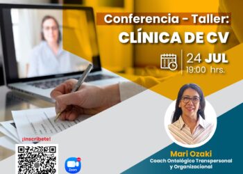 Conferencia-Taller: ¨Clínica de CV¨ / Jueves 25 de julio – 7:00 p.m.
