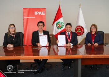 El CIP Lima e IPAE Acción Empresarial firmaron un convenio con miras a la organización del CADE Educación 2025