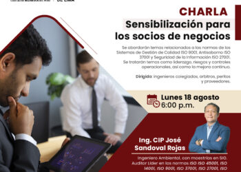 CIP Lima organiza charla sobre sensibilización para socios de negocios