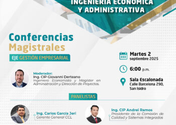 Semana del Capítulo de Ingeniería Económica y Administrativa – CIP Lima