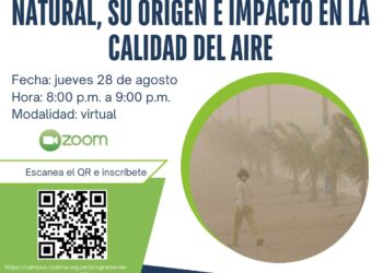 Conferencia: ¨El viento Paracas como fenómeno natural, su origen e impacto en la calidad del aire¨ / Jueves 28 de agosto – 8:00 p.m.