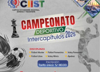 CIP Lima y el CIIST organizan el Campeonato de Deportes Inter Capítulos 2025