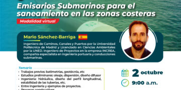 Conferencia Internacional: ¨Emisarios submarinos para el saneamiento en las zonas costeras¨ / Jueves 2 de octubre – 9 a.m.
