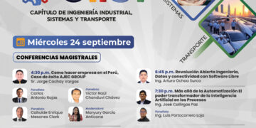 CIP Lima celebra la Semana de Aniversario 2025 del Capítulo de Ingeniería Industrial, de Sistemas y Transporte
