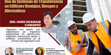 Conferencia virtual “Uso de Sistemas de Transferencia en Edificios: Ventajas, Riesgos y Alternativas” / Viernes 26 de septiembre – 6:30 p.m.