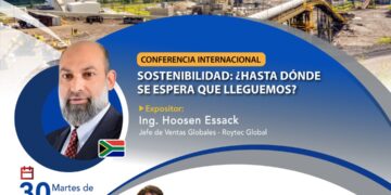 Conferencia internacional «Sostenibilidad: ¿Hasta dónde se espera que lleguemos?» / Martes 30 de setiembre – 7:00 p.m.