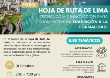 CIP Lima coorganiza Foro APEC Ciudadano: Hoja de Ruta de Lima – Tecnología e Innovación para promover la transición a la formalidad