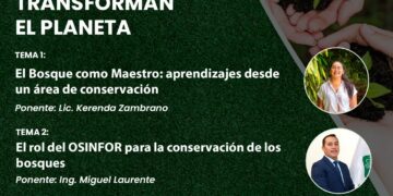 Webinar: ¨Un árbol, mil vidas: Acciones que transforman el planeta¨ / Miércoles 1 de septiembre – 6:00 p.m.