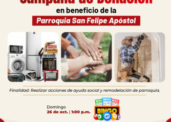 Campaña de Donación en beneficio de la Parroquia San Felipe Apóstol
