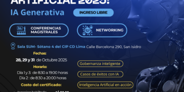 Ⅰ Congreso Internacional de Inteligencia Artificial 2025 – IA Generativa: oportunidades, casos de éxito y visión estratégica para un futuro sostenible / 28, 29 y 31 de octubre