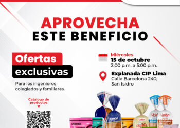 CIP Lima y Unión:¡Ofertas exclusivas para nuestros colegiados! / Miércoles 15 de octubre
