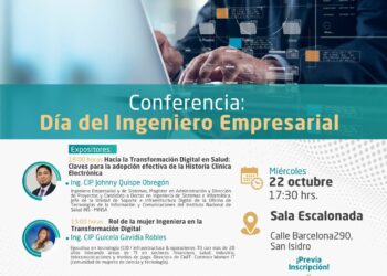 Conferencia por el Día del Ingeniero Empresarial / Miércoles 22 de octubre – 5:30 p.m.