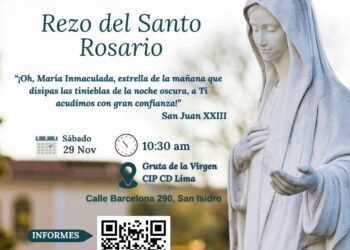 Rezo del Santo Rosario / Sábado 29 de noviembre – 10:30 a.m.