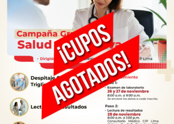 CUPOS AGOTADOS: Campaña de Salud: ¨Soluciones Nutricionales para tu salud y Orientación y productos para tu bienestar¨ Jueves 23 y Viernes 24 de octubre