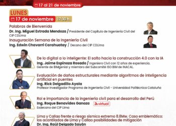 Descubre las últimas tendencias y novedades en tu campo profesional en la: Semana de la Ingenierìa Civil 2025