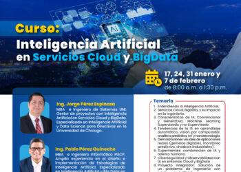 Curso Especializado: ¨Inteligencia Artificial en Servicios Cloud y Big Data¨ / Inicia: 17 de enero