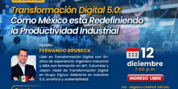  Webinar Gratuito | Transformación Digital 5.0