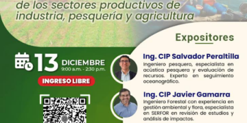 Conversatorio: ¨Retos y oportunidades en la normativa ambiental nacional¨ / Sábado 13 de diciembre – 9:00 a.m.