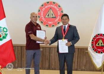 CIP Lima y Thiessen del Perú S.A. firman convenio para fortalecer la formación y certificación técnica de los ingenieros
