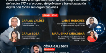 Conversatorio: ¨Gobernanza Digital en el Perú¨ / Lunes 19 de enero – 7:00 p.m.