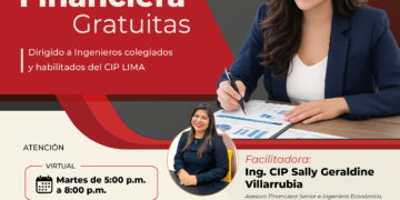 Asesoría Financiera: Gratuitas / Inicio: 20 de enero