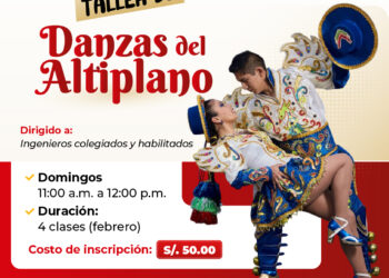 Taller: Danzas del Altiplano / Domingo 8 de febrero