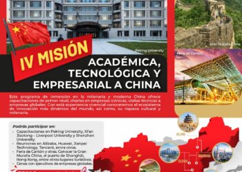 Sé parte de la IV MISIÓN ACADÉMICA, TECNOLÓGICA Y EMPRESARIAL A CHINA / Del 11 al 21 de abril de 2026